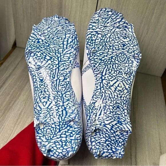 RARE Nike Jordan Alpha Menace Pro 3 UCLA Team Issued Football Cleats Men Size 15 - Picture 3 of 10